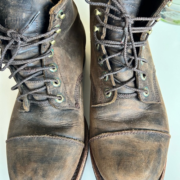 For sale pair of Chippewa engineer boots by LL bean. - Picture 9 of 10